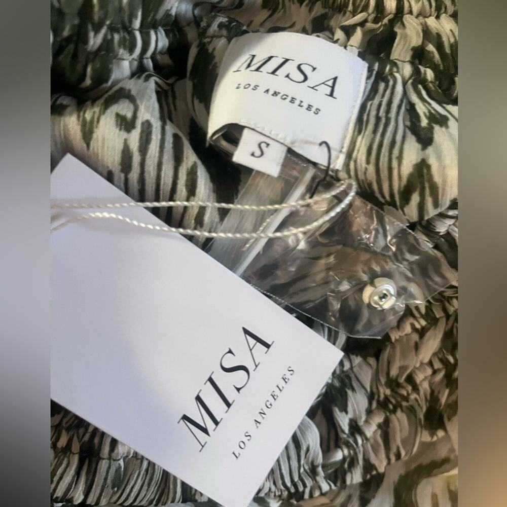 Misa Los Angeles Mercy Mini Dress S NWT Boho Goddess Easter  Ikat Fairy Ethereal - Picture 11 of 11